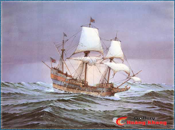 Tranh Thuyền Bườm